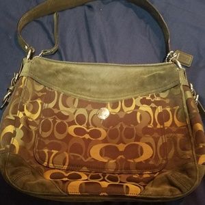 Coach over the shoulder pocketbook